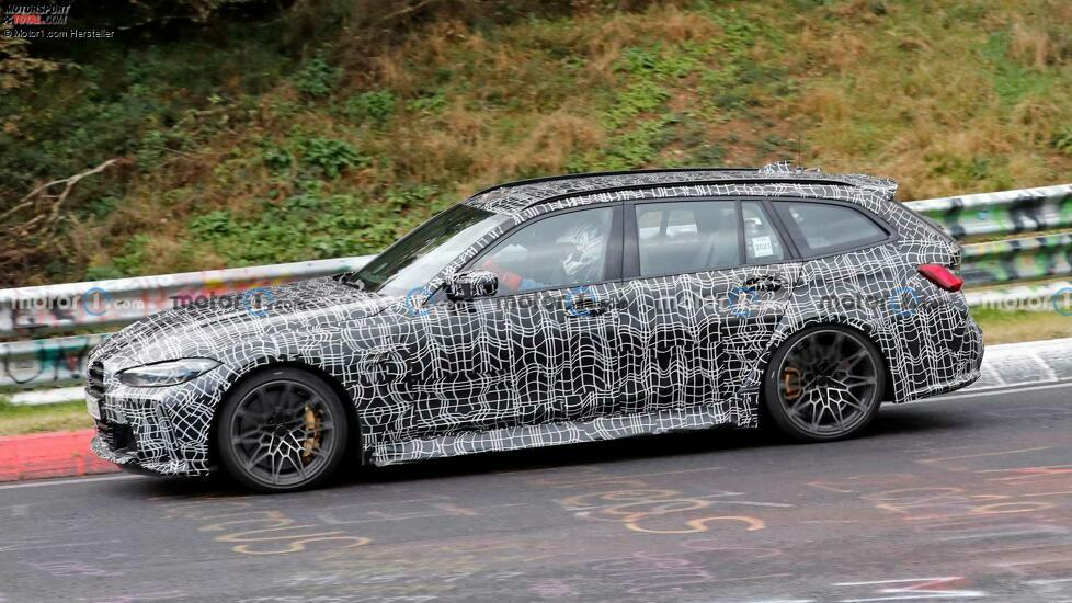 BMW M3 Touring (2022) auf dem Nürburgring erwischt