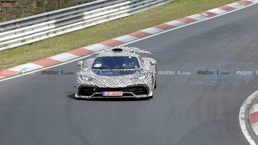 Mercedes-AMG One Frontansicht-Spion Foto