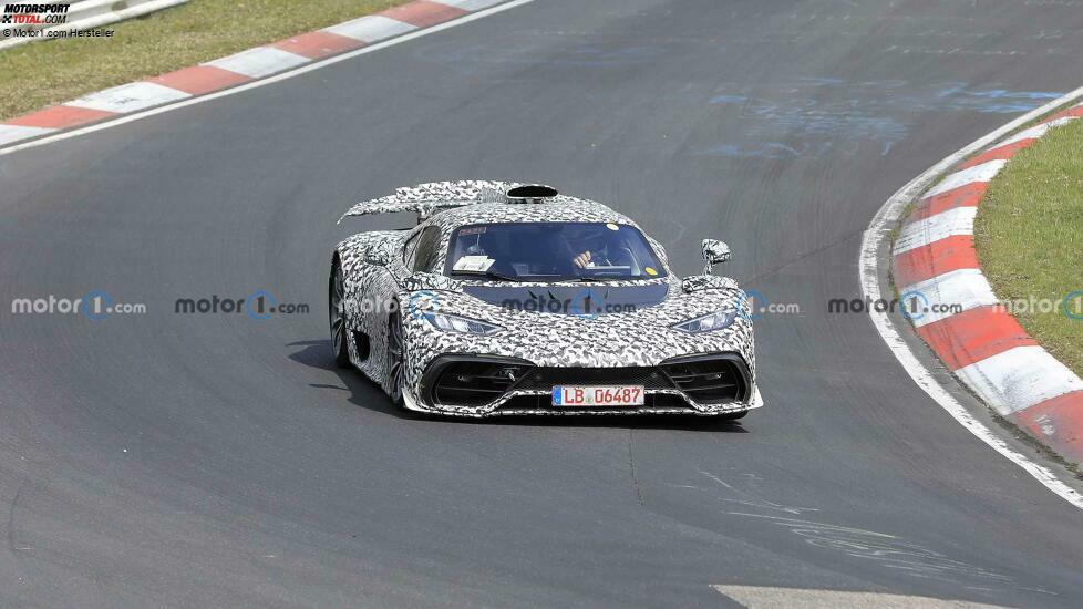 Mercedes-AMG One Frontansicht-Spion Foto