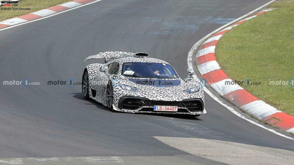 Mercedes-AMG One Frontansicht-Spion Foto