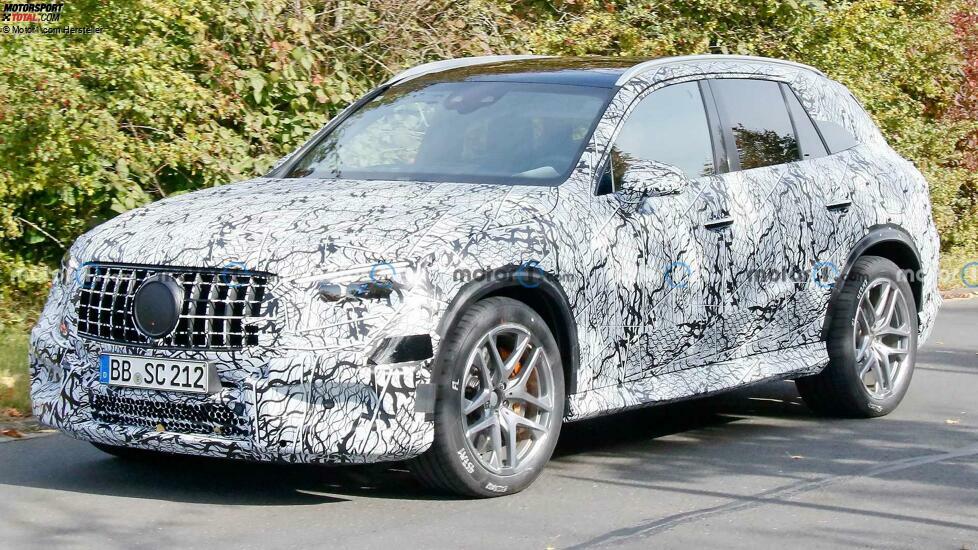 2023 Mercedes-AMG GLC 63 Spionagebilder