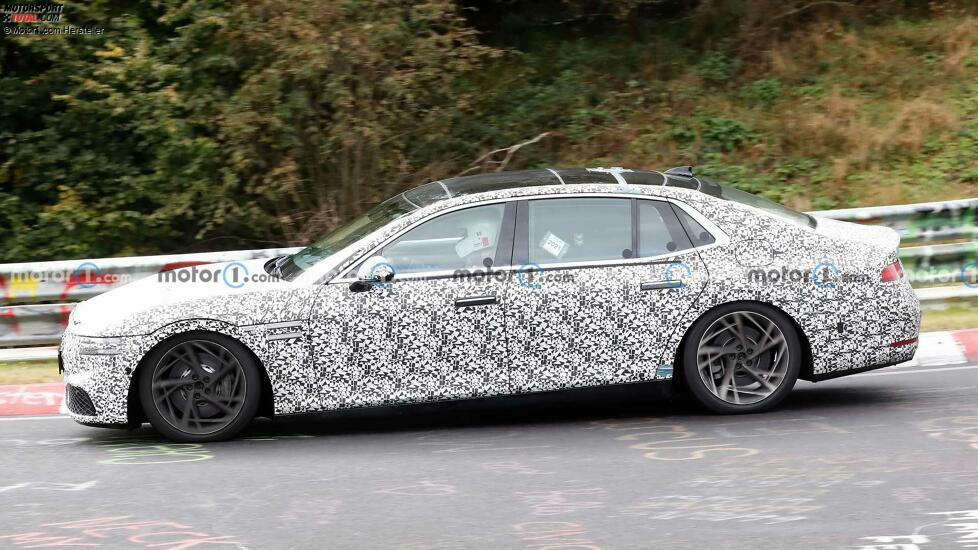 Genesis G90 (2022) als Erlkönig erwischt