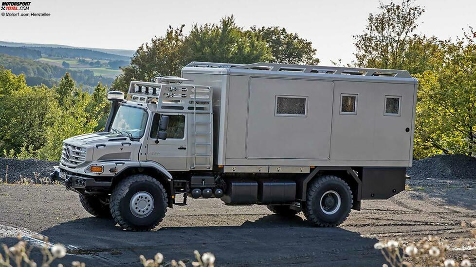 Mercedes-Benz Zetros als robustes Expeditionsfahrzeug