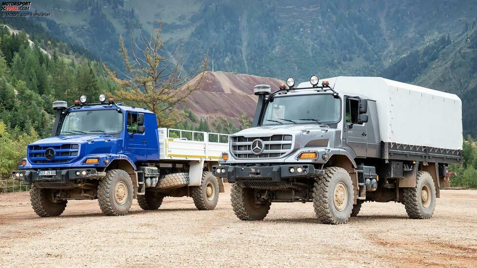Mercedes-Benz Zetros als robustes Expeditionsfahrzeug