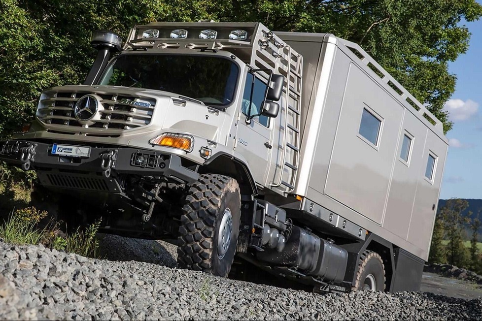 Premiere des Lkw-Wohnmobils auf der 