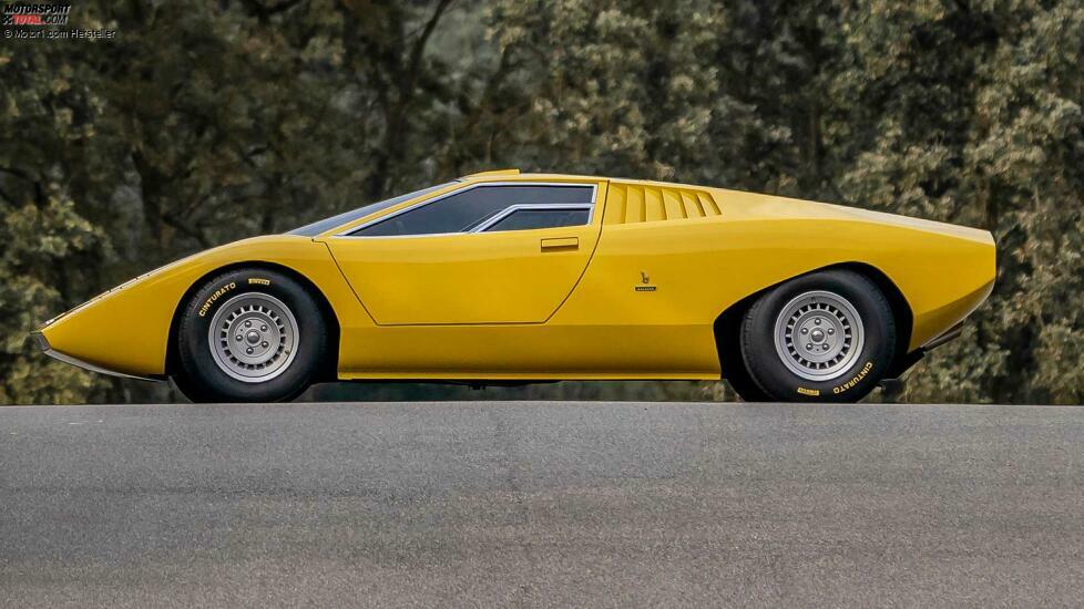 Lamborghini Countach LP 500 Reconstruction auf neuen Fotos