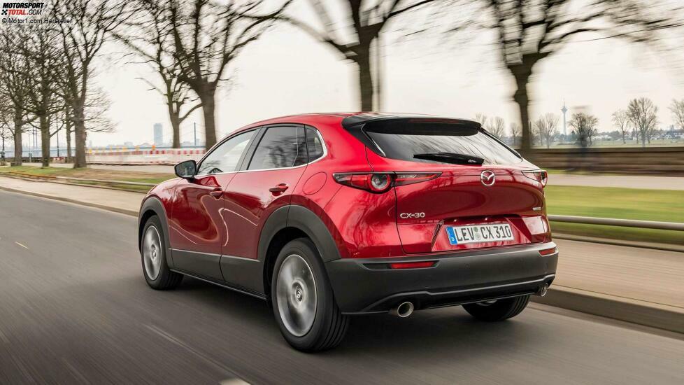 Mazda CX-30 e-Skyactiv-X (2021) im Test