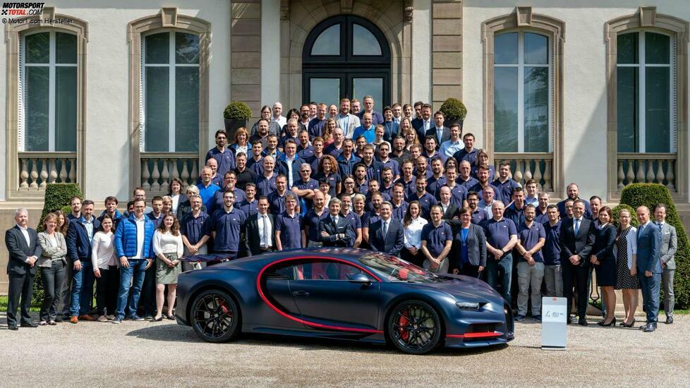 Rekord-Nachfrage läutet Ende der Bugatti Chiron Fertigung ein