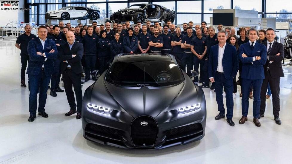 Rekord-Nachfrage läutet Ende der Bugatti Chiron Fertigung ein