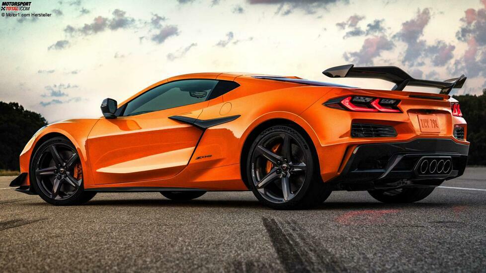 2023 Chevrolet Corvette Z06 Seitenansicht