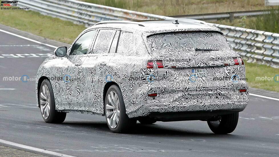 Audi Q9 Spy Shots Hintere Ecke