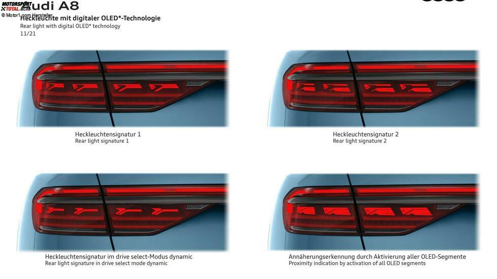 2022 Audi A8 S-Linie