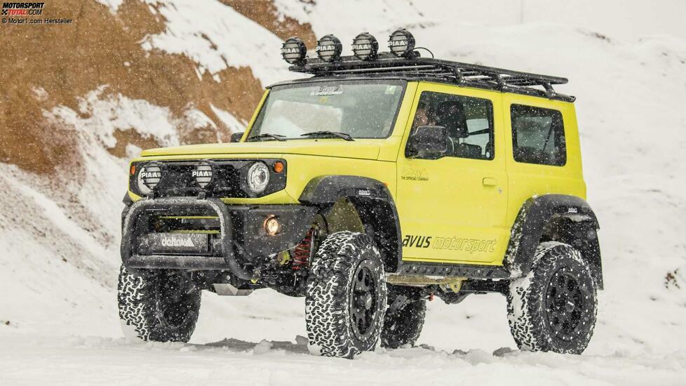 delta4x4 Suzuki Jimny mit Portalachsen