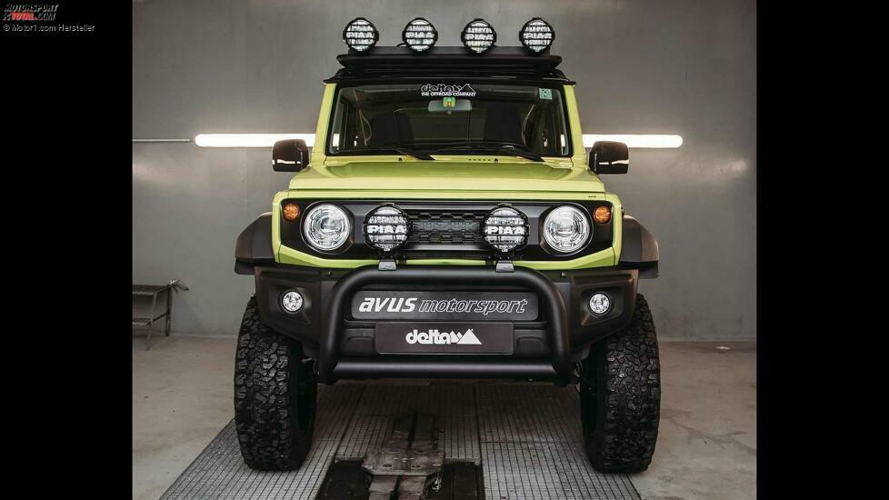 delta4x4 Suzuki Jimny mit Portalachsen