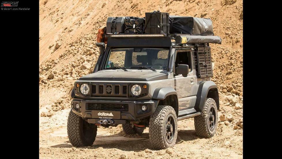 delta4x4 Suzuki Jimny mit Portalachsen