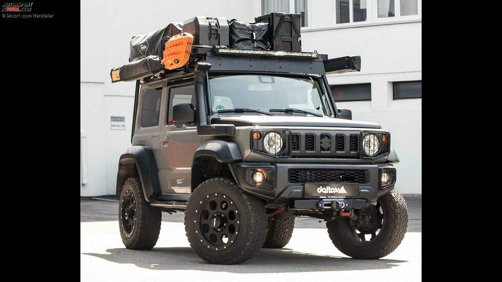 delta4x4 Suzuki Jimny mit Portalachsen