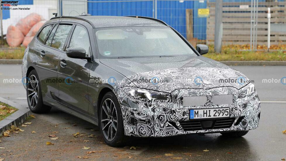 BMW 3er Touring Facelift (2022) erstmals erwischt