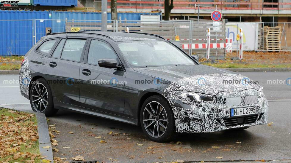 BMW 3er Touring Facelift (2022) erstmals erwischt