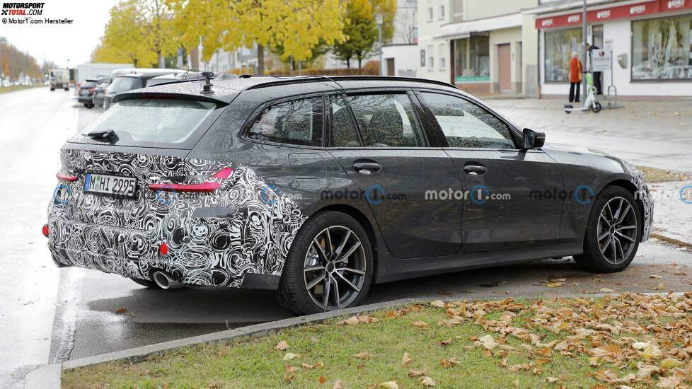 BMW 3er Touring Facelift (2022) erstmals erwischt