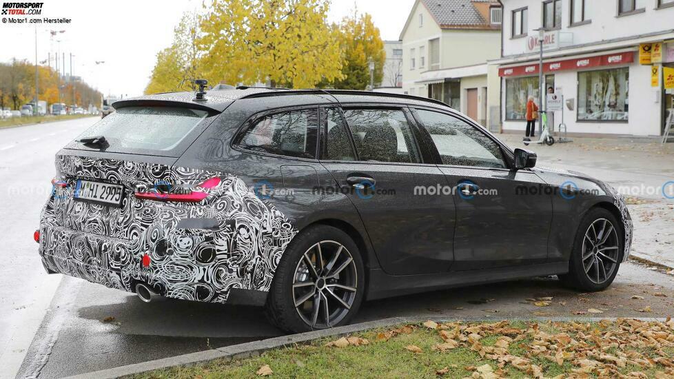 BMW 3er Touring Facelift (2022) erstmals erwischt