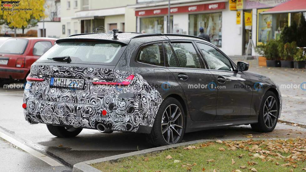 BMW 3er Touring Facelift (2022) erstmals erwischt