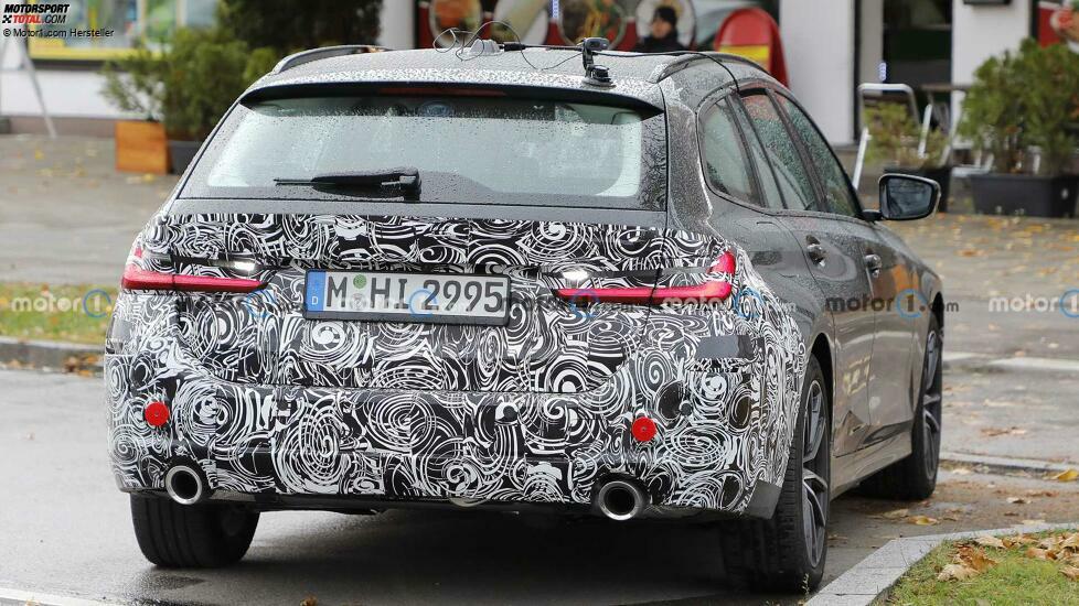 BMW 3er Touring Facelift (2022) erstmals erwischt