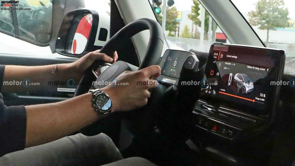 VW ID. Buzz (2022) auf neuen Erlkönigbildern