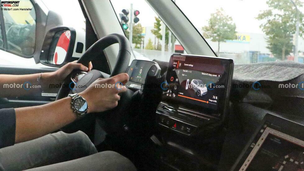 VW ID. Buzz (2022) auf neuen Erlkönigbildern
