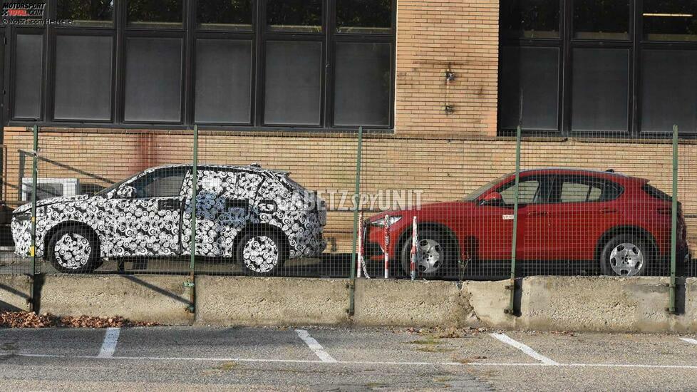 Alfa Romeo Tonale (2022) auf neuen Erlkönigbildern