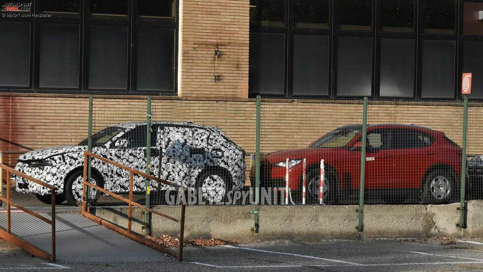 Alfa Romeo Tonale (2022) auf neuen Erlkönigbildern