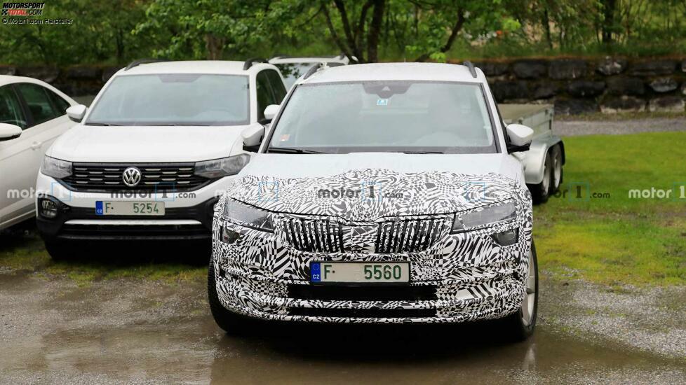 Skoda Karoq Facelift Spion Foto