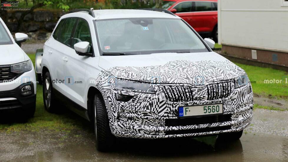 Skoda Karoq Facelift Spion Foto