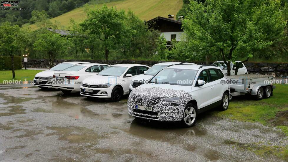 Skoda Karoq Facelift Spion Foto