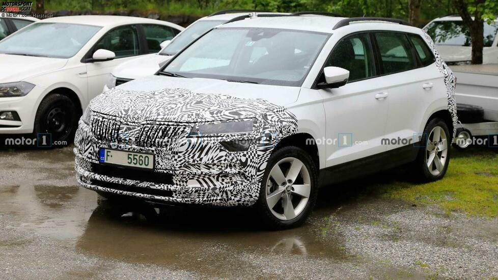 Skoda Karoq Facelift Spion Foto