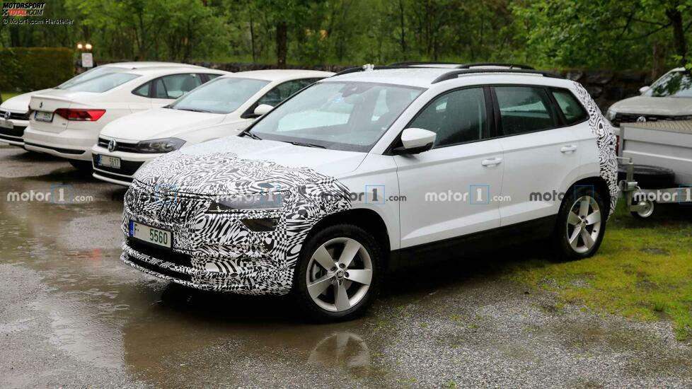 Skoda Karoq Facelift Spion Foto