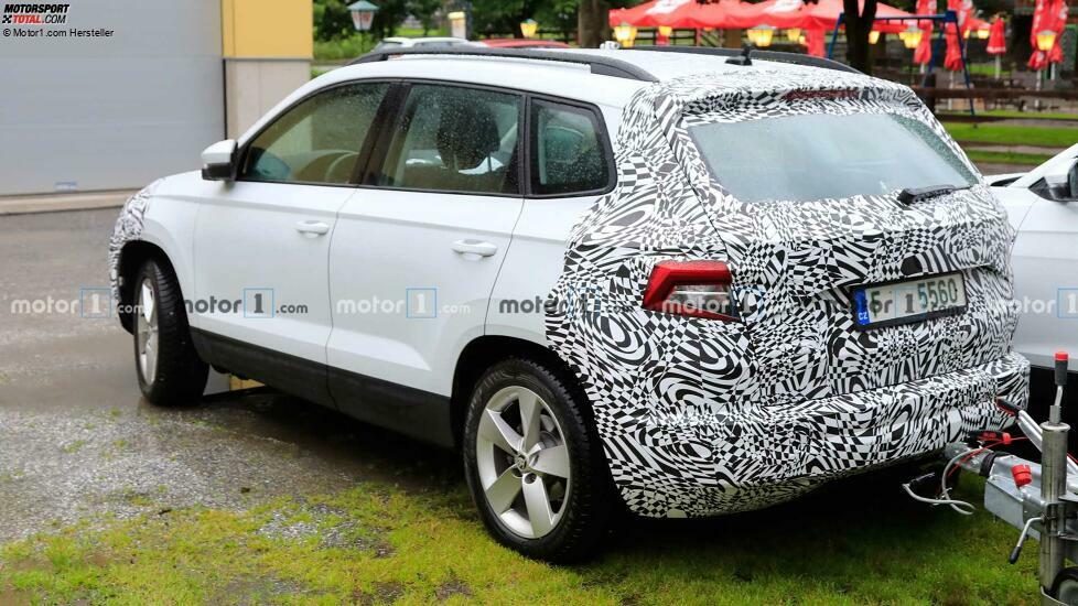 Skoda Karoq Facelift Spion Foto