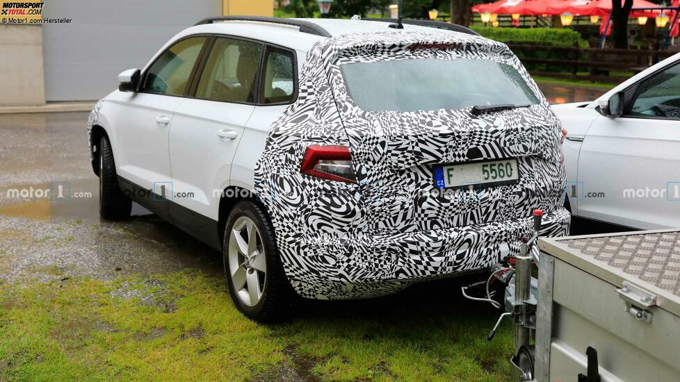 Skoda Karoq Facelift Spion Foto