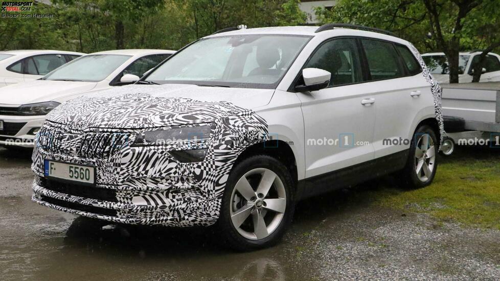 Skoda Karoq Facelift Spion Foto