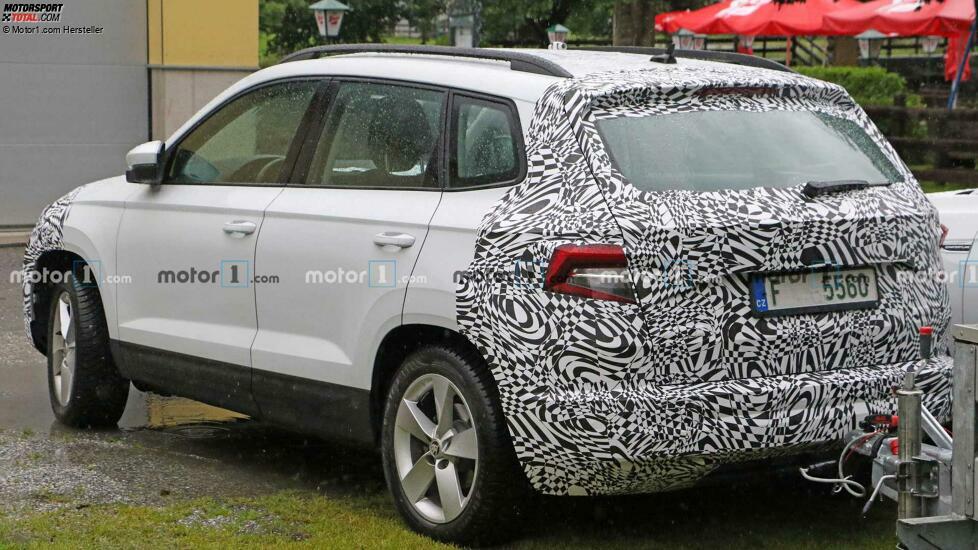 Skoda Karoq Facelift Spion Foto