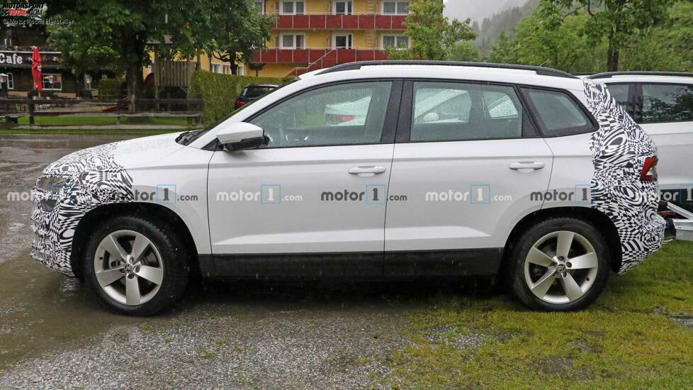 Skoda Karoq Facelift Spion Foto