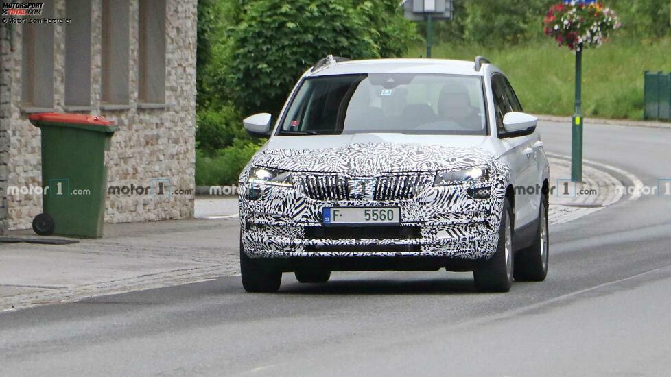 Skoda Karoq Facelift Spion Foto
