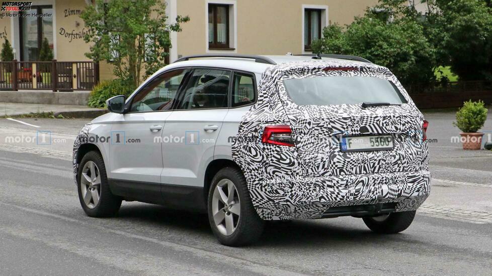 Skoda Karoq Facelift Spion Foto