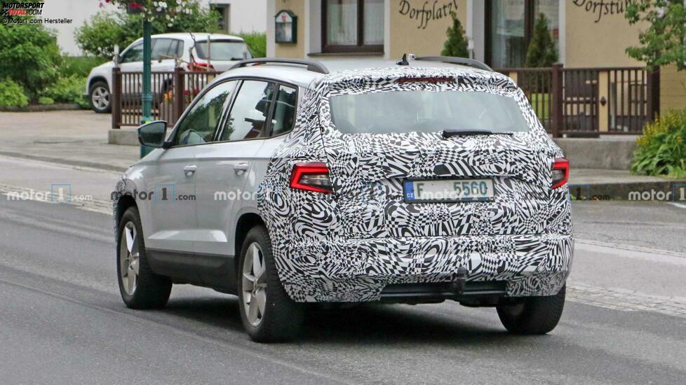 Skoda Karoq Facelift Spion Foto