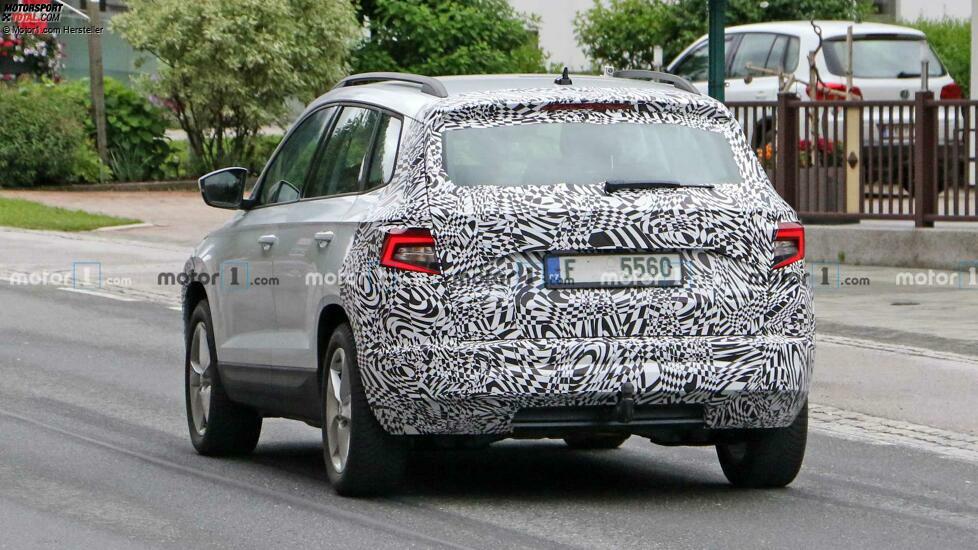 Skoda Karoq Facelift Spion Foto