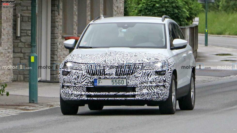 Skoda Karoq Facelift Spion Foto