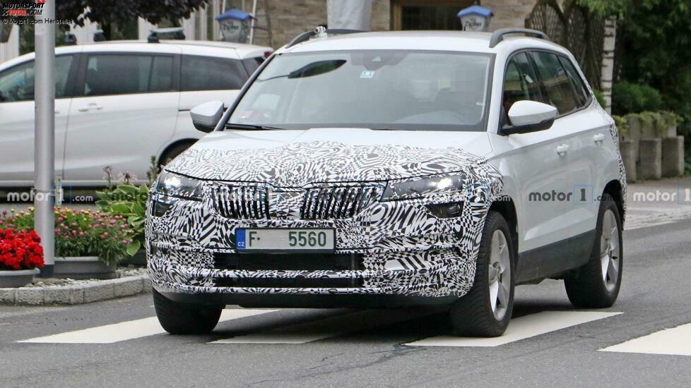 Skoda Karoq Facelift Spion Foto