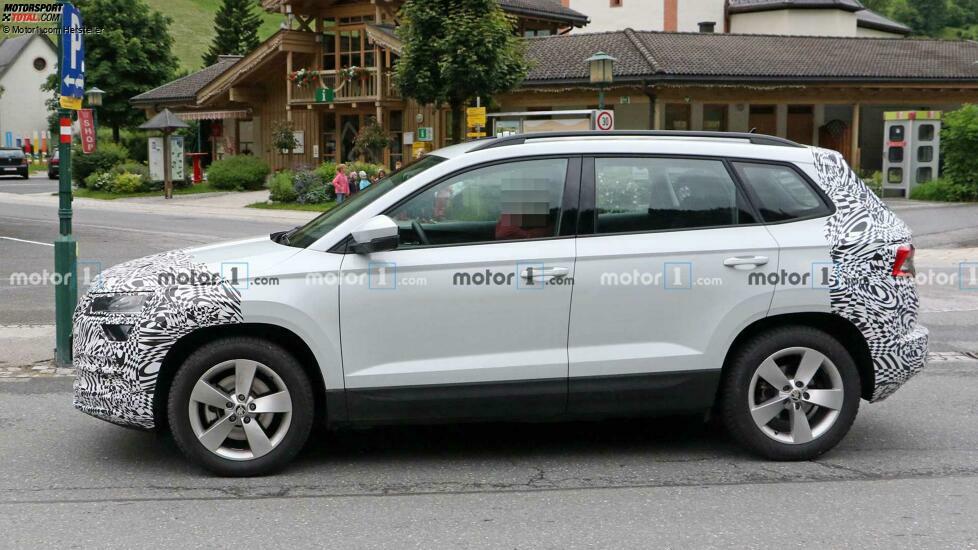 Skoda Karoq Facelift Spion Foto