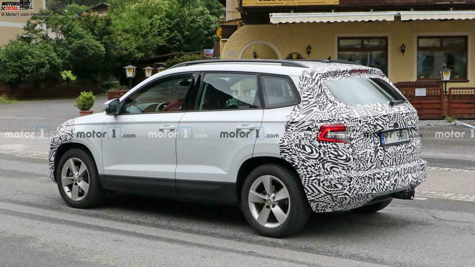 Skoda Karoq Facelift Spion Foto