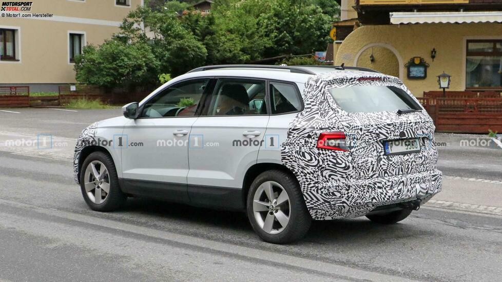 Skoda Karoq Facelift Spion Foto