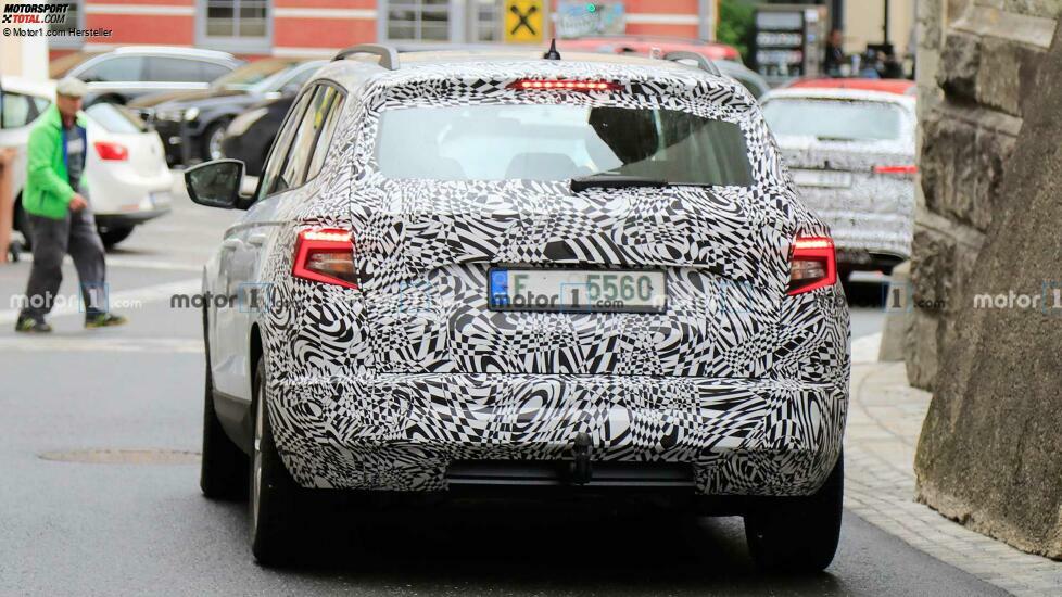Skoda Karoq Facelift Spion Foto